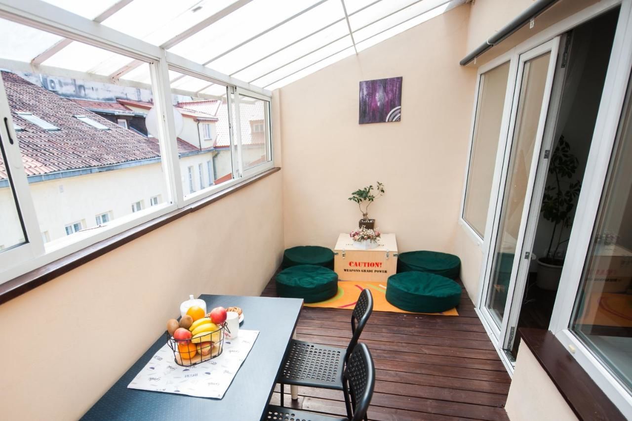Апартаменты V 12 -Terrace + 3 rooms apartment Vilnius Old Town Вильнюс